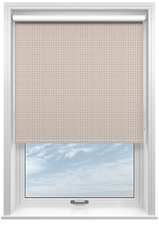 Leaf Tile, Heritage Pink - Twist&Fit Roller Blind